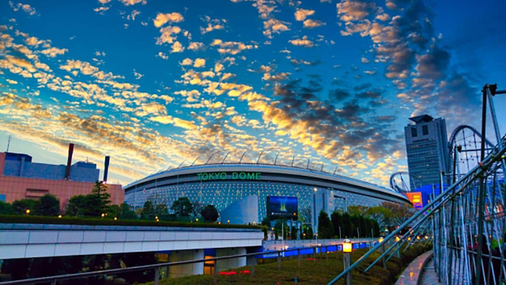 コンサート会場の東京ドーム