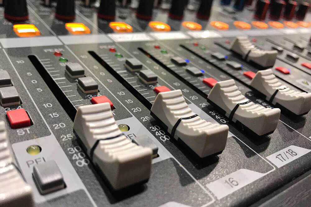 PAの一つ音響卓