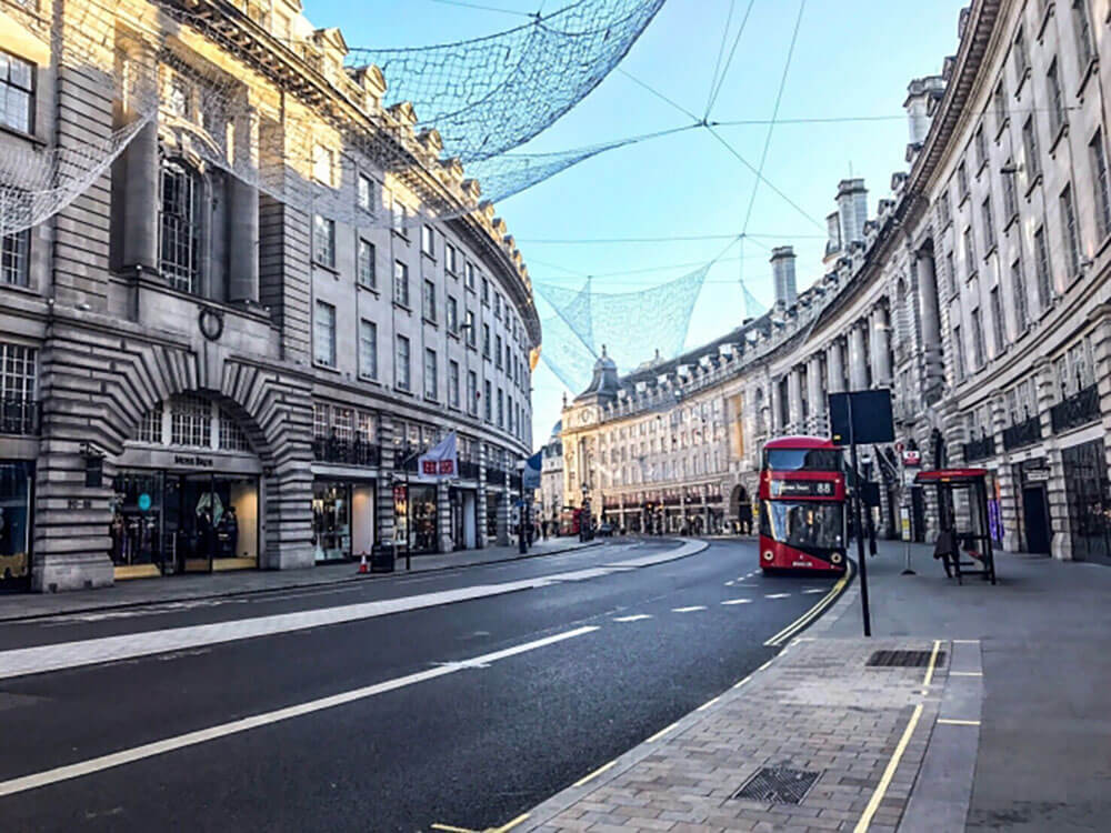 イギリス ロンドンの街並み