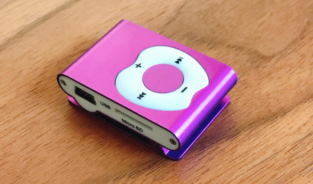 小さなMP3プレーヤー