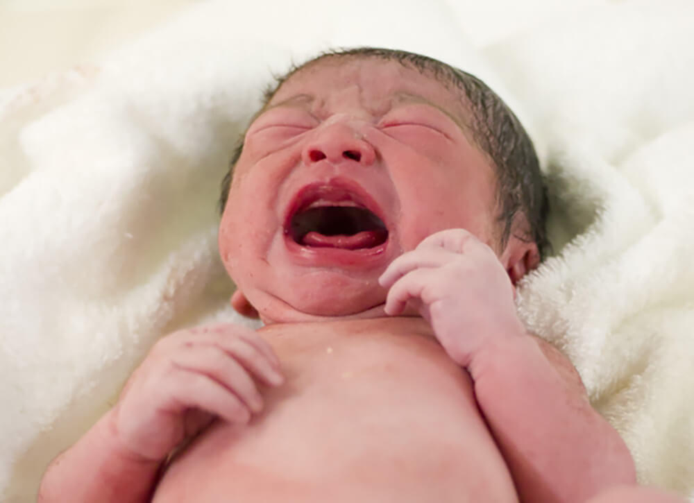 名前のない生まれたの赤ちゃん