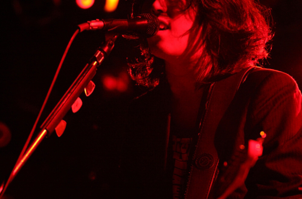 バンドのライブ風景