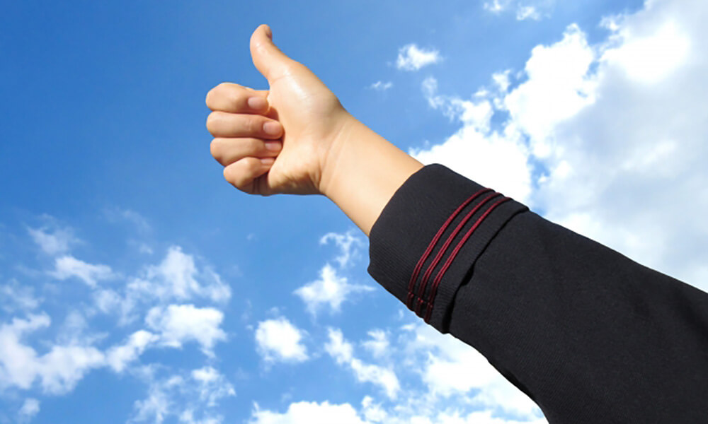 学生生活の目標を掲げる