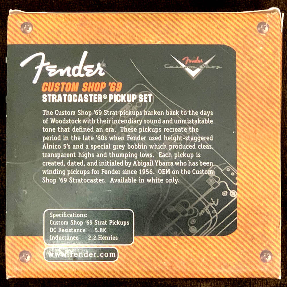 CUSTOM SHOP '69 STRATOCASTER®︎ PICKUP SET